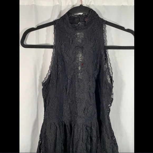 NWT Free People Women's Lace Verushka Mini Dress - Picture 5 of 8